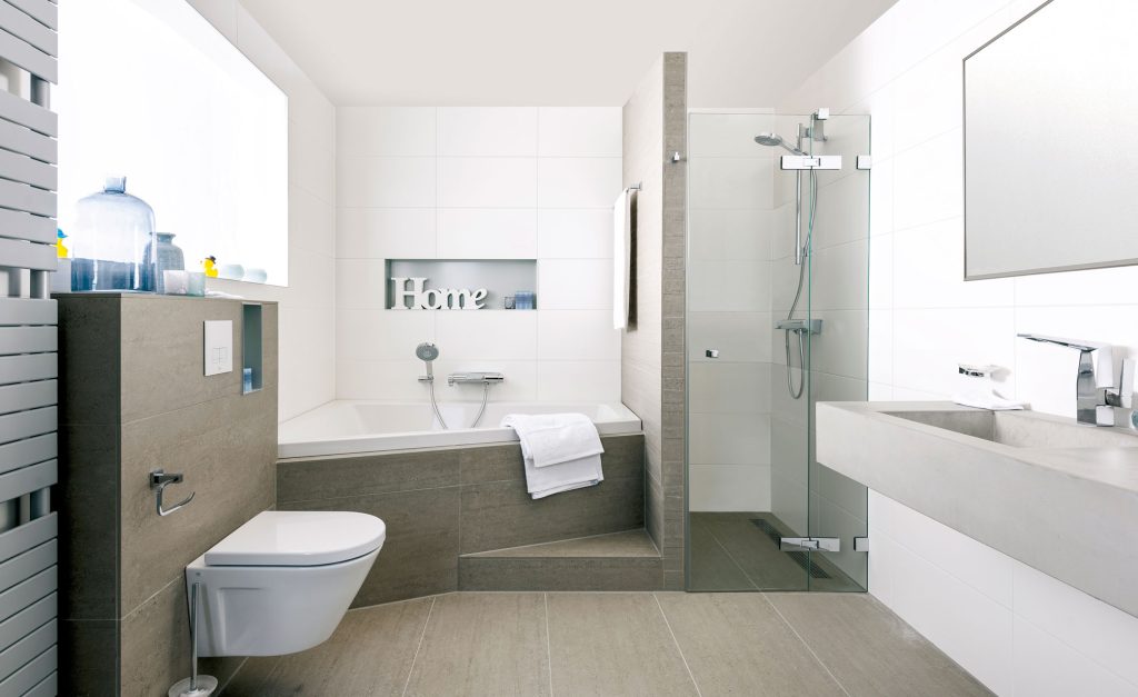 Moderne badkamer